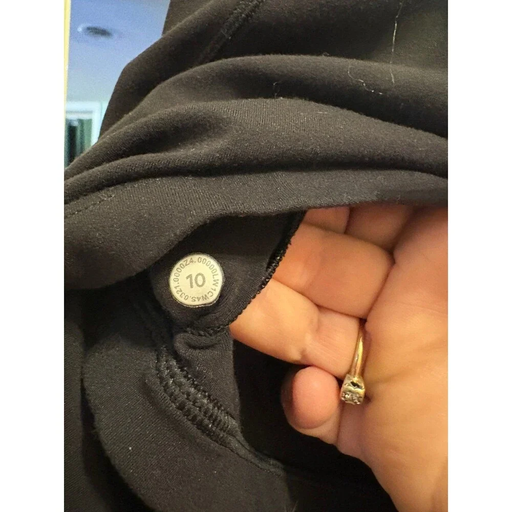 Lululemon size 10  Align tank top solid black - Picture 3 of 3